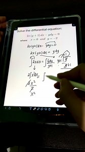 Solving Particular Solution of Separable Differential Equation #enginerdmath #math | Enginerdmath