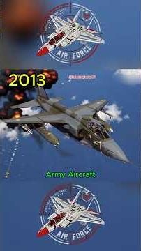 Army Aircraft Evolution 🔥 (1930–2026) ✈️ From Early Warplanes to Modern Combat Jets! #army #airforce