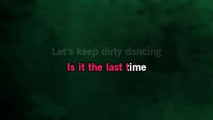 Karaoke Dirty Dancing - Glockenbach - CDG, MP4, KFN - Karaoke Version