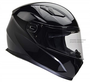 [Hot Item] ECE DOT Approved Road Bike Helmets Custom Black Tmotorcycle Helmets