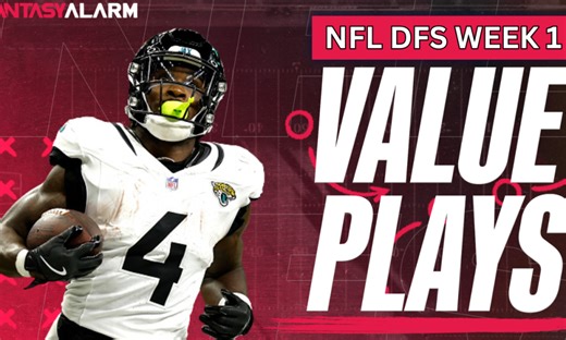 NFL DFS Week 1 Value Plays: Top Cheap Picks for DraftKings & FanDuel