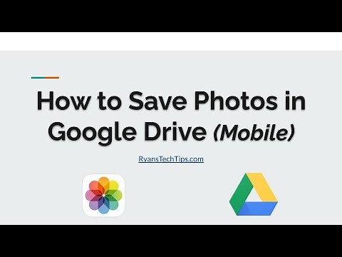How to Share Photos to Google Drive (mobile)