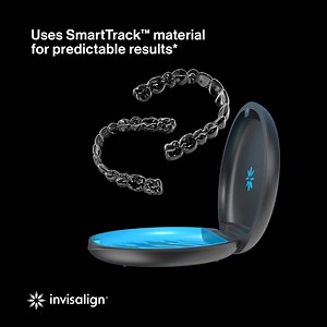 Take the guesswork out of your smile journey. Invisalign® clear aligners are created with proprietary SmartTrack™ material to straighten teeth more predictably* and efficiently. . . . *Compared to Invisalign aligners previously made from single-layer (EX30) material. Invisalign® treatment is a series of clear plastic removable orthodontic aligners that gently move patients’ teeth. Invisalign NZ Ltd, Christchurch New Zealand. #invisalign #invisalignnz #clearaligners #invisaligntreatment #invisali