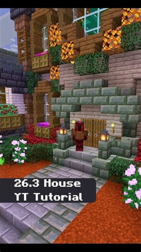 26.3 DAPPLED FOREST HOUSE! - Minecraft How to Build a Dappled Forest Starter House