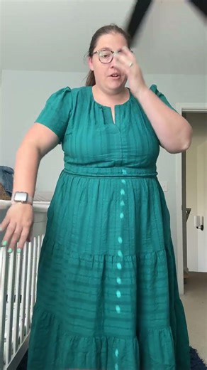 Super light material extremely flattering dress