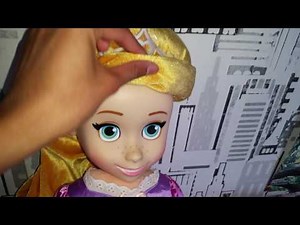 Disney Tangled Rapunzel singing plush doll BIG