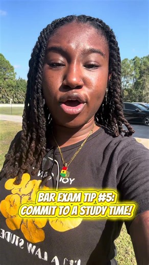 Pick a Daily Study Time | Bar Exam Success for Law Students ⏰ #BarExam #lawstudents