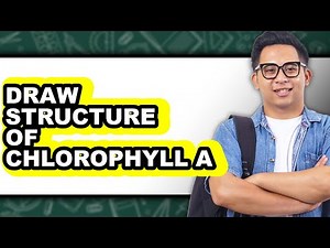 How to Draw Structure of Chlorophyll A (UPDATED)
