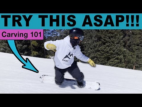 10 Best Carving Tips & Drills for EVERY SNOWBOARDER | Beginner to Advanced