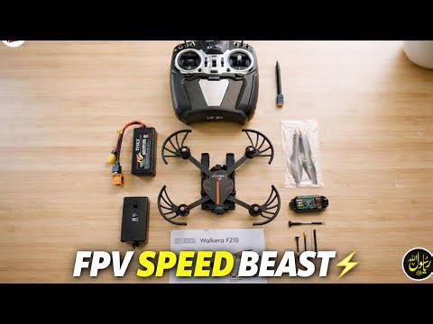 Walkera F210 FPV Drone Unboxing | Racing Drone Built Like a Beast!