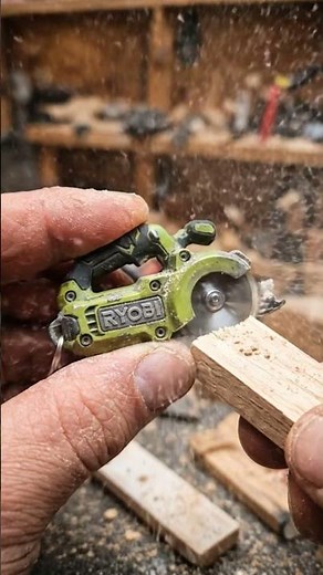 Ryobi Mini Circular Saw 🔥 Small Tool, BIG Cutting Power!