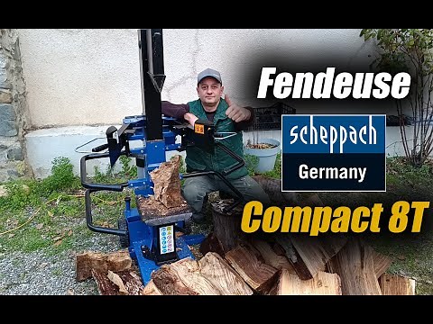 Scheppach CompacT 8T Log Splitter Test and Review