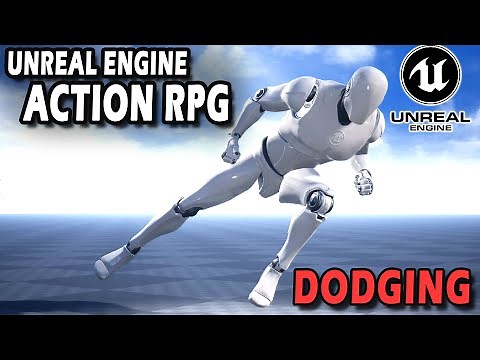 Unreal Engine 5 RPG Dodging System Tutorial | Root Motion Dodging | ARPG #10
