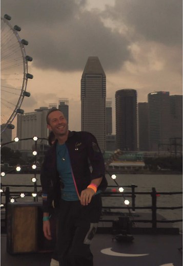 Coldplay's Magical Marina Bay Performance