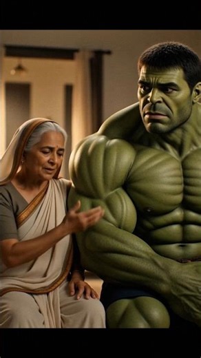 Hulk vs Aliens 😱🔥 | Gaon Me Alien Attack | Dharti Bach Gayi 💪🌍#ai #hulk #desihulk