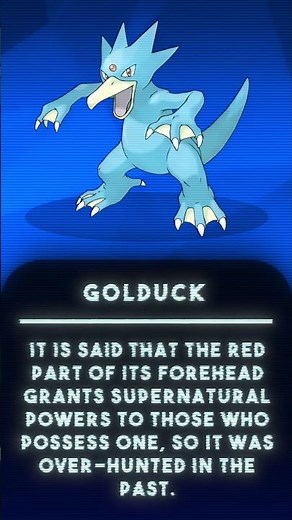 Pokedex Entry: #0055 - Golduck