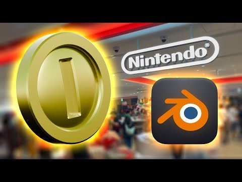 Use Blender to Make a Super Mario Bros. Wonder Coin