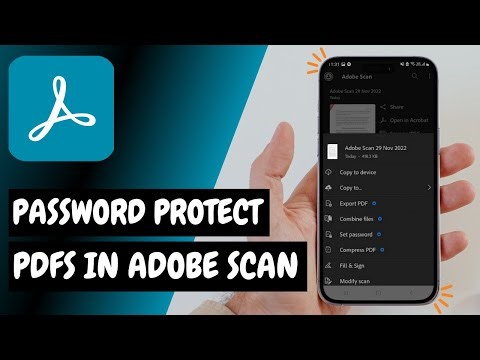 How to Encrypt PDFs with Adobe Scan on iPhone & Android - 2026