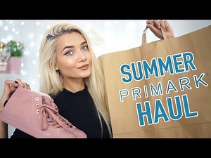 HUGE SUMMER PRIMARK HAUL + GIVEAWAY!