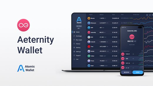 Aeternity Wallet App | Ae  Wallet For Desktop And Mobile | Atomic Wallet