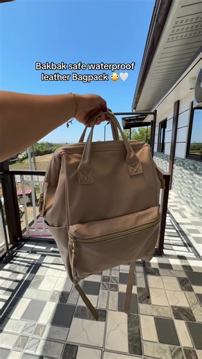 Waterproof Leather Backpack for Everyday Use