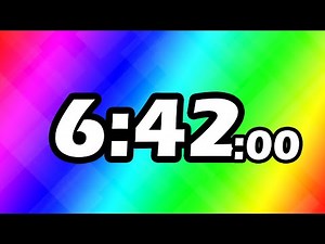 6 Minutes and 42 Second TIMER Countdown