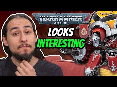 NEW Knight For 40k Looks Intriguing!