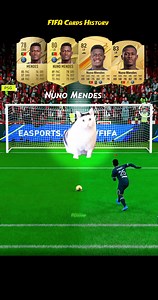 Nuno Mendes FIFA Cards History #fifa #fc25 #eafc25 #easportsfc #easportsfifa #football #footballedits #footballshorts #soccer #footballskills | FCiller