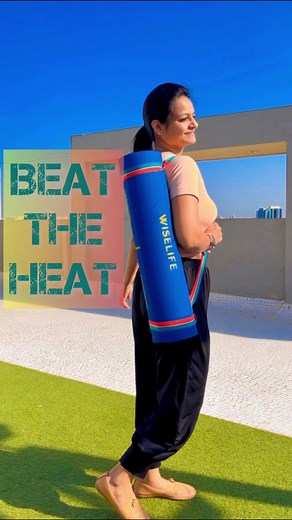 Find your summer state of mind with these refreshing yoga poses 🌞🧘‍♀️ Whether you're enjoying the warm weather outside or cooling off indoors, these asanas will help you stay grounded and energized all season long!Yoga mat and eye mask by WiseLife #yoga #wiselife #yogaforbeginners #asanas #summervibes | yogarimaa