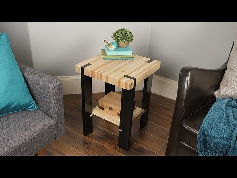 How To Build A Pallet Side Table