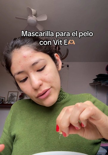 Mascarilla Casera para el Cabello con Vitamina E