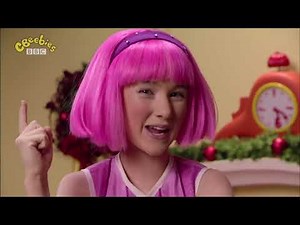 LazyTown Surprise Santa on CBeebies