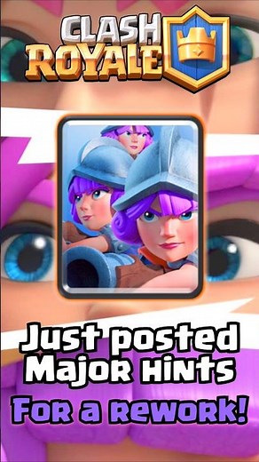 The Brand New Teaser — Three Musketeers are getting a complete rework! #clashroyale #rework