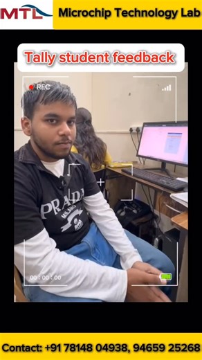 MICROCHIP TECHNOLOGY LAB on Instagram: "From basics to confidence in Tally with GST! 🚀 Thank you for the wonderful feedback 🙌 Hashtags: #MicrochipTechnologyLab #TallyTraining #GSTCourse #StudentReview #AccountingCourse #LearnTally #MTLFamily"