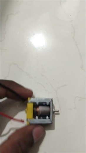 open dc motor with HW battery