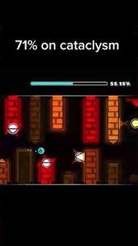 New best 71% on cataclysm #geometrydash #gd #ytshorts #gaming #fun #youtubeshorts ‪@SecretWayGD‬