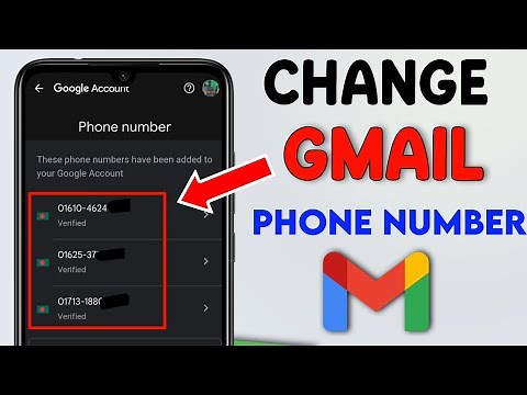 How to Change Gmail Phone Number 2025