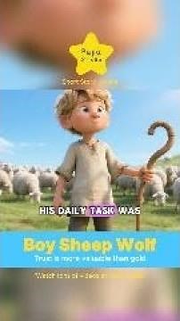 The Boy Who Cried Wolf - Trust is more valuable than gold | Aesop’s Fable