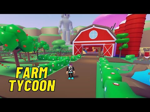 Building my entire farm in 10 minutes in Roblox Farm Tycoon