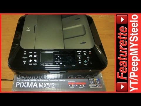 Canon Pixma Printer Model MX512 All in One Wireless Printers w/ AirPrint to Drivers CD & Software