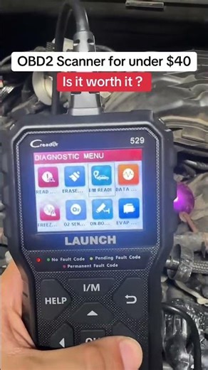 Testing the Launch 529 OBD2 Scanner – Impressed with the Results! #obd2scanner
