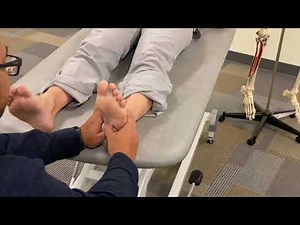 OMT: Myofascial Release - Plantar Fascia (MFR)