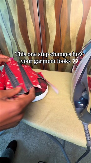 Beginner sewist tip: this little ham makes a BIG difference 🧵🔥 Pressing for shape, not just smoothness. #sewing #sewingtiktok #fyp #beginner