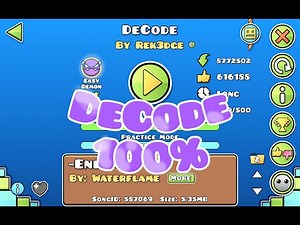 DeCode 100% | Geometry Dash