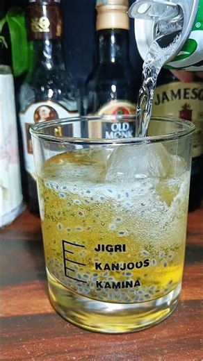 old monk Rum with sprite special page 🥃 ASMR #viralshort #cocktail #oldmonkrum #tiktokmix