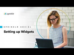 Sprinklr Social - Reporting - Setting Up Widgets