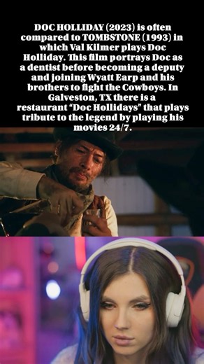 Doc Holliday #movie #facts #shortsfeed #shortsvideo #shorts