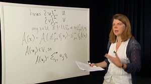 5 - 线性映射的矩阵表示