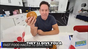 156K views · 3K reactions | Fast Food Hacks: Save Money on Your Favorite Meal!  | Jeff Rossen | Facebook