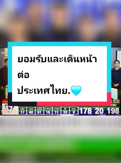 ยอมรับ และเดินหน้าต่อพี่น้อง ถึงไม่ได้เลือก นักคือ​กติกา​🩵